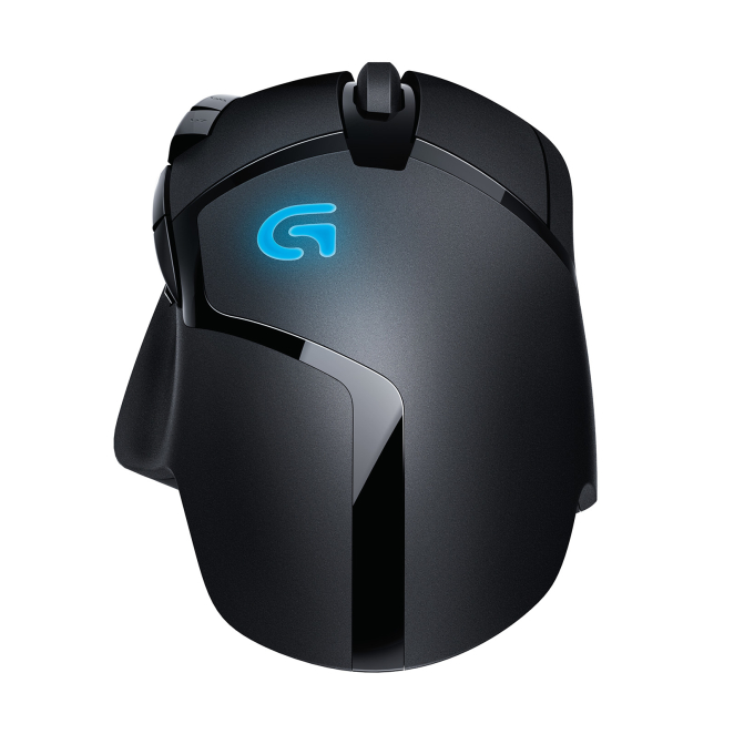 Logitech G 910-004068 ratón Juego mano derecha USB tipo A 4000 DPI 2 Logitech G 910-004068 ratón para juegos con 8 botones