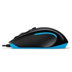 Ratón de juego Logitech G G300s con sensor óptico de 2500 DPI, diseño para mano derecha y conexión USB, SKU 910-004345