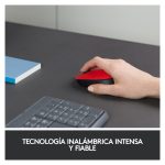 Imagen del ratón inalámbrico Logitech M170, modelo 910-004641, ideal para tareas diarias con conectividad avanzada y diseño ergonómico.
