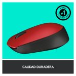 Imagen del ratón inalámbrico Logitech M170, modelo 910-004641, ideal para tareas diarias con conectividad avanzada y diseño ergonómico.