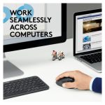 Ratón inalámbrico Logitech M720, multi-dispositivo, modelo 910-004791, para usuarios que necesitan conmutar entre varios equipos.