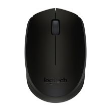 Imagen del ratón inalámbrico Logitech B170, modelo SKU 910-004798, con tecnología óptica y diseño ergonómico.
