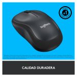 Logitech M220 Silent ratón inalámbrico para oficina, ambidextro, óptico de 1000 DPI, SKU 910-004878