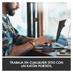 Logitech M220 Silent ratón inalámbrico para oficina, ambidextro, óptico de 1000 DPI, SKU 910-004878