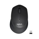 Ratón inalámbrico Logitech M330 SILENT PLUS, diseño ergonómico y operación silenciosa, SKU 910-004909