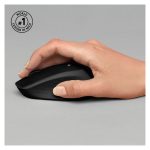Ratón inalámbrico Logitech M330 SILENT PLUS, diseño ergonómico y operación silenciosa, SKU 910-004909