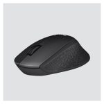 Ratón inalámbrico Logitech M330 SILENT PLUS, diseño ergonómico y operación silenciosa, SKU 910-004909