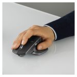 Imagen del Logitech MX Master 2S ratón inalámbrico RF y Bluetooth, láser de 1000 DPI y diseño ergonómico para mano derecha, SKU 910-005139