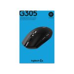 Ratón Logitech G305 para juegos con sensor HERO y conexión inalámbrica, SKU 910-005282