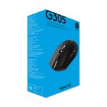 Logitech G G305, un ratón gaming inalámbrico, SKU 910-005283, cuenta con un diseño ligero y preciso, ideal para jugadores.