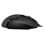 Logitech G502 HERO, ratón gamer con sensor HERO 25K, iluminación RGB, 11 botones programables y peso ajustable. SKU 910-005470