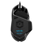 Logitech G502 HERO, ratón gamer con sensor HERO 25K, iluminación RGB, 11 botones programables y peso ajustable. SKU 910-005470