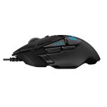 Imagen del ratón Logitech G502 HERO con sensor óptico de alta precisión, 11 botones programables, ajuste de peso y RGB personalizado, SKU 910-005471