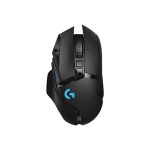 El ratón inalámbrico Logitech G502 LIGHTSPEED, SKU 910-005568, diseñado para gaming con alta precisión y rendimiento.