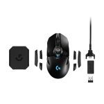 Ratón inalámbrico para gaming Logitech G903 LIGHTSPEED con sensor HERO 16K y botones programables, SKU 910-005672
