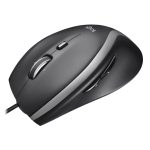 El ratón Logitech 910-005784 para mano derecha con conexión USB tipo A y resolución óptica de 4000 DPI para uso en oficina.