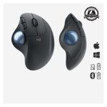 Logitech ERGO M575 con trackball, ratón inalámbrico ergonómico, SKU 910-005872