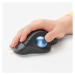 Logitech ERGO M575 con trackball, ratón inalámbrico ergonómico, SKU 910-005872