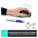 Ratón inalámbrico Logitech M190 con diseño ergonómico y cómodo, SKU: 910-005906