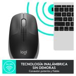 Ratón inalámbrico Logitech M190 con diseño ergonómico y cómodo, SKU: 910-005906