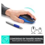 Logitech M190 ratón inalámbrico, diseño ergonómico, color negro, SKU: 910-005907