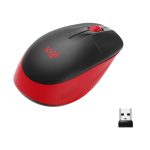 Ratón inalámbrico Logitech M190 con diseño ergonómico y precisión óptica SKU 910-005908