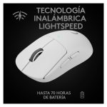 Logitech G 910-005943 ratón para juegos inalámbrico para mano derecha con sensibilidad de 25600 DPI