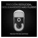 Logitech G 910-005943 ratón para juegos inalámbrico para mano derecha con sensibilidad de 25600 DPI