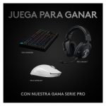 Logitech G 910-005943 ratón para juegos inalámbrico para mano derecha con sensibilidad de 25600 DPI