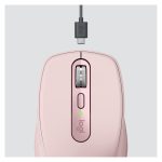 Ratón inalámbrico Logitech MX Anywhere 3 con tecnología RF Wireless y Bluetooth, sensor láser de 4000 DPI para uso en viajes, SKU 910-005990