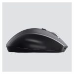 Vista frontal del ratón inalámbrico óptico Logitech M705, SKU 910-006034, diseñado para uso en oficina, con 1000 DPI y uso ergonómico para la mano derecha.