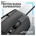 Imagen del ratón Logitech G502 X, un dispositivo gaming con sensor avanzado y diseño ergonómico. SKU: 910-006139