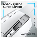 Ratón gaming Logitech G G502 X con sensor Hero 25K y diseño ergonómico - SKU 910-006147
