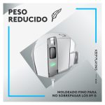 Ratón gaming Logitech G G502 X con sensor Hero 25K y diseño ergonómico - SKU 910-006147