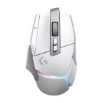 Imagen del ratón gaming Logitech G G502 X PLUS con luces RGB, resolución ajustable y SKU 910-006171