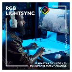 Ratón Logitech G G502 X PLUS con iluminación RGB, 25.600 dpi, 13 botones programables. SKU: 910-006172