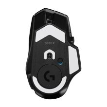 Imagen del ratón gaming inalámbrico Logitech G502 X LIGHTSPEED, SKU 910-006180, con diseño ergonómico y botones programables