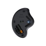 Logitech ratón modelo 910-006221, adecuado para oficina, diseño ergonómico para mano derecha, conexión RF Wireless más Bluetooth, trackball integrado y 2000 DPI