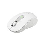 Vista del ratón inalámbrico Logitech Signature M650 L, diseño ergonómico, SKU 910-006238