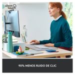 Vista del ratón inalámbrico Logitech Signature M650 L, diseño ergonómico, SKU 910-006238
