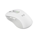Vista del ratón inalámbrico Logitech Signature M650 L, diseño ergonómico, SKU 910-006238