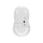 Vista del ratón inalámbrico Logitech Signature M650 L, diseño ergonómico, SKU 910-006238