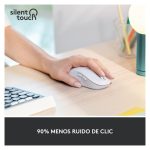 Ratón inalámbrico Logitech Signature M650 L con desplazamiento ultrarrápido y ergonomía avanzada. SKU: 910-006240