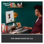 Ratón inalámbrico Logitech Signature M650 con diseño ergonómico para uso prolongado, SKU 910-006253