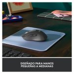 Ratón inalámbrico Logitech Signature M650 con diseño ergonómico para uso prolongado, SKU 910-006253