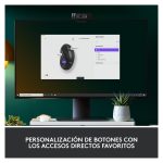 Ratón inalámbrico Logitech Signature M650 con diseño ergonómico para uso prolongado, SKU 910-006253