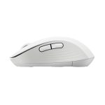 Ratón inalámbrico Logitech Signature M650 para negocios, blanco, adecuado para manos pequeñas o medianas, con conectividad Logi Bolt y Bluetooth, incluye la tecnología SmartWheel. SKU 910-006275.