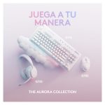 Ratón inalámbrico Logitech G G705 con diseño ergonómico y tecnología avanzada para gamers, SKU 910-006368