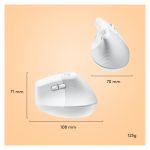 Logitech ratón Lift para Mac ergonómico modelo 910-006477