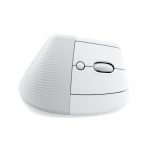 Imagen del ratón ergonómico Logitech Lift for Business, diseñado para uso prolongado en entornos empresariales, SKU 910-006496